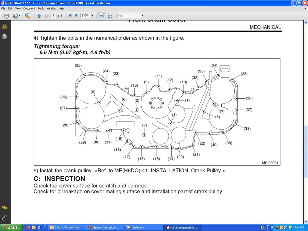 Check your intake manifold bolts!